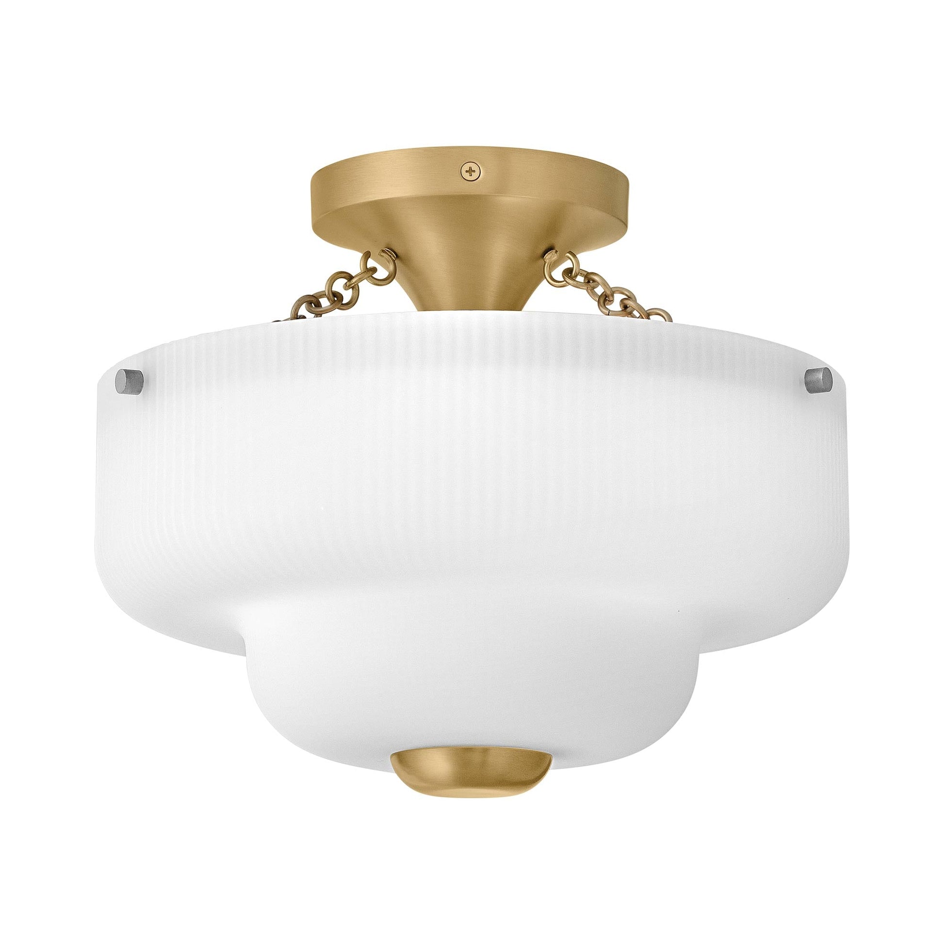 Adella Semi Flush Mount Ceiling Light in Detail.