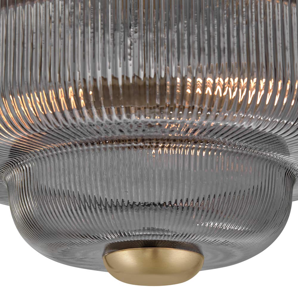 Adella Semi Flush Mount Ceiling Light in Detail.