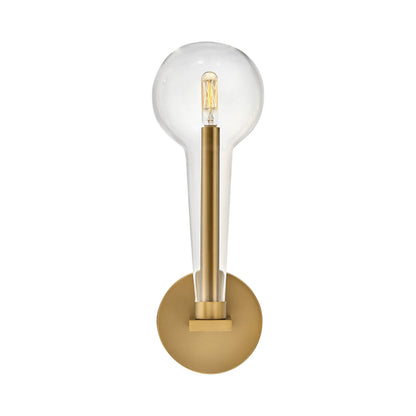 Alchemy Wall Light in Lacquered Brass.