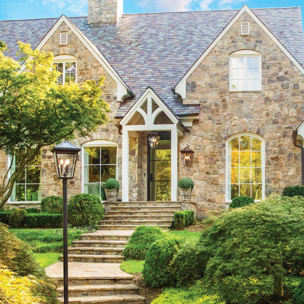 Alford Outdoor Pendant Light Outside Area.