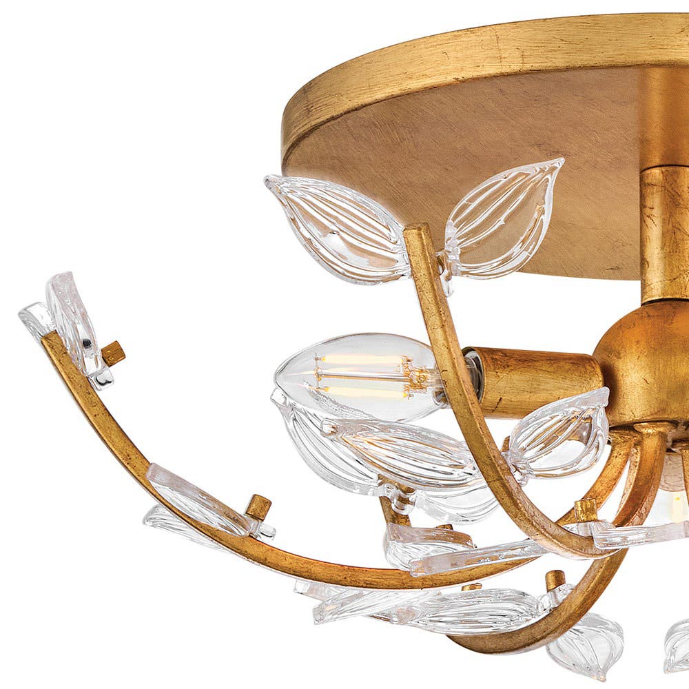 Aliso Semi Flush Mount Ceiling Light in Detail.