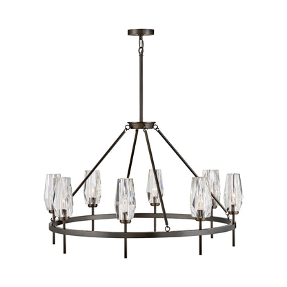 Ana Chandelier in Black Oxide (8-Light).