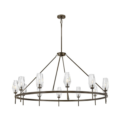 Ana Chandelier in Black Oxide (12-Light).