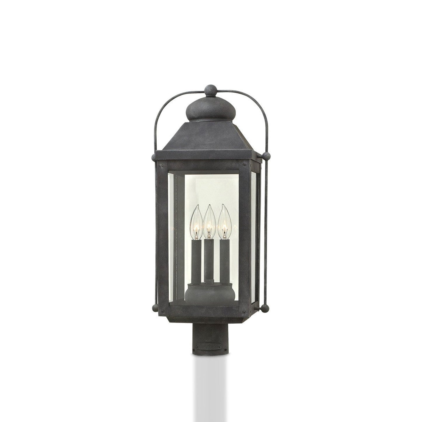 Anchorage Outdoor Post Light in Detail.