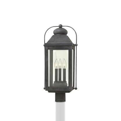 Anchorage Outdoor Post Light in Detail.