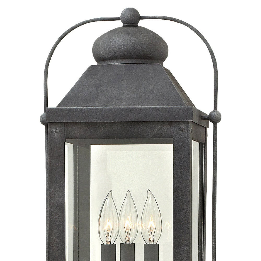 Anchorage Outdoor Post Light in Detail.
