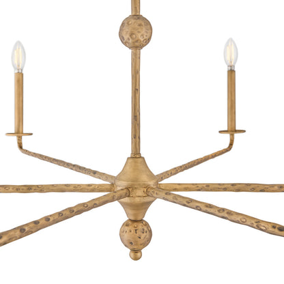 Ansel Chandelier in Detail.