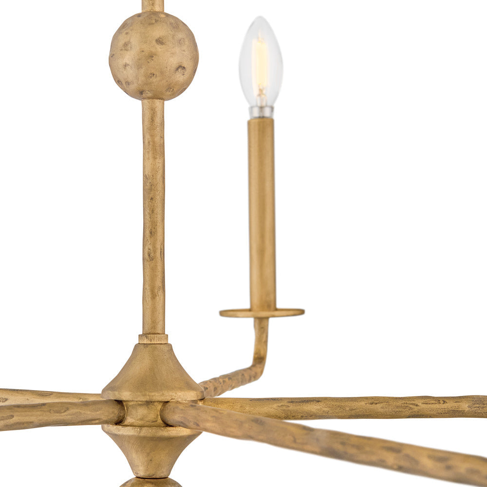 Ansel Chandelier in Detail.