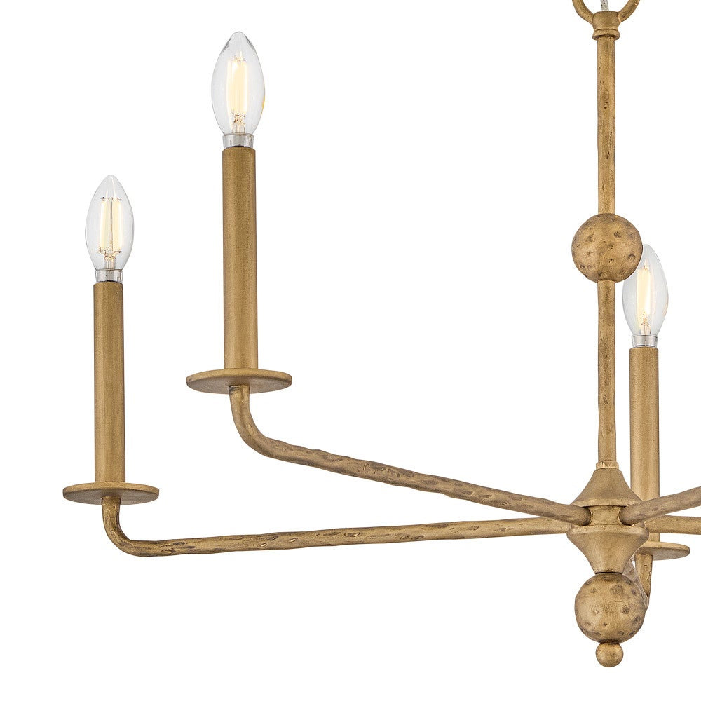 Ansel Chandelier in Detail.