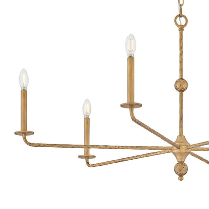 Ansel Chandelier in Detail.