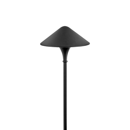 Apex Outdoor Path Light in Black.