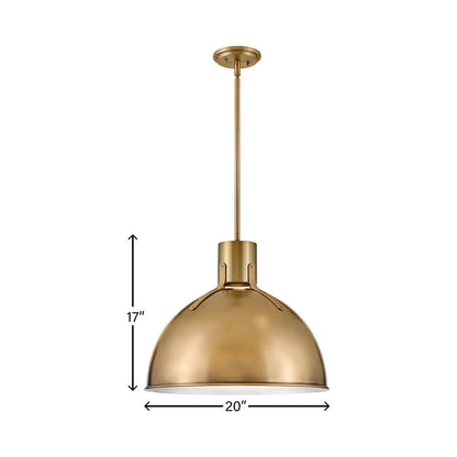 Argo Pendant Light - line drawing.