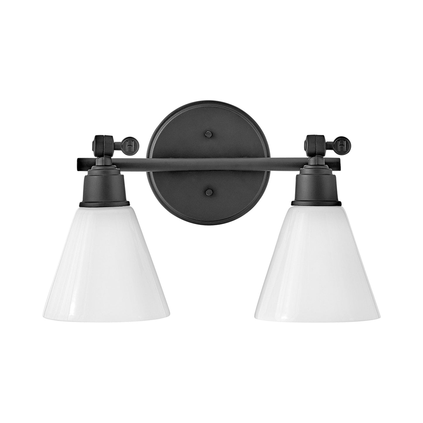 Arti Bath Vanity Light in Black (2-Light).