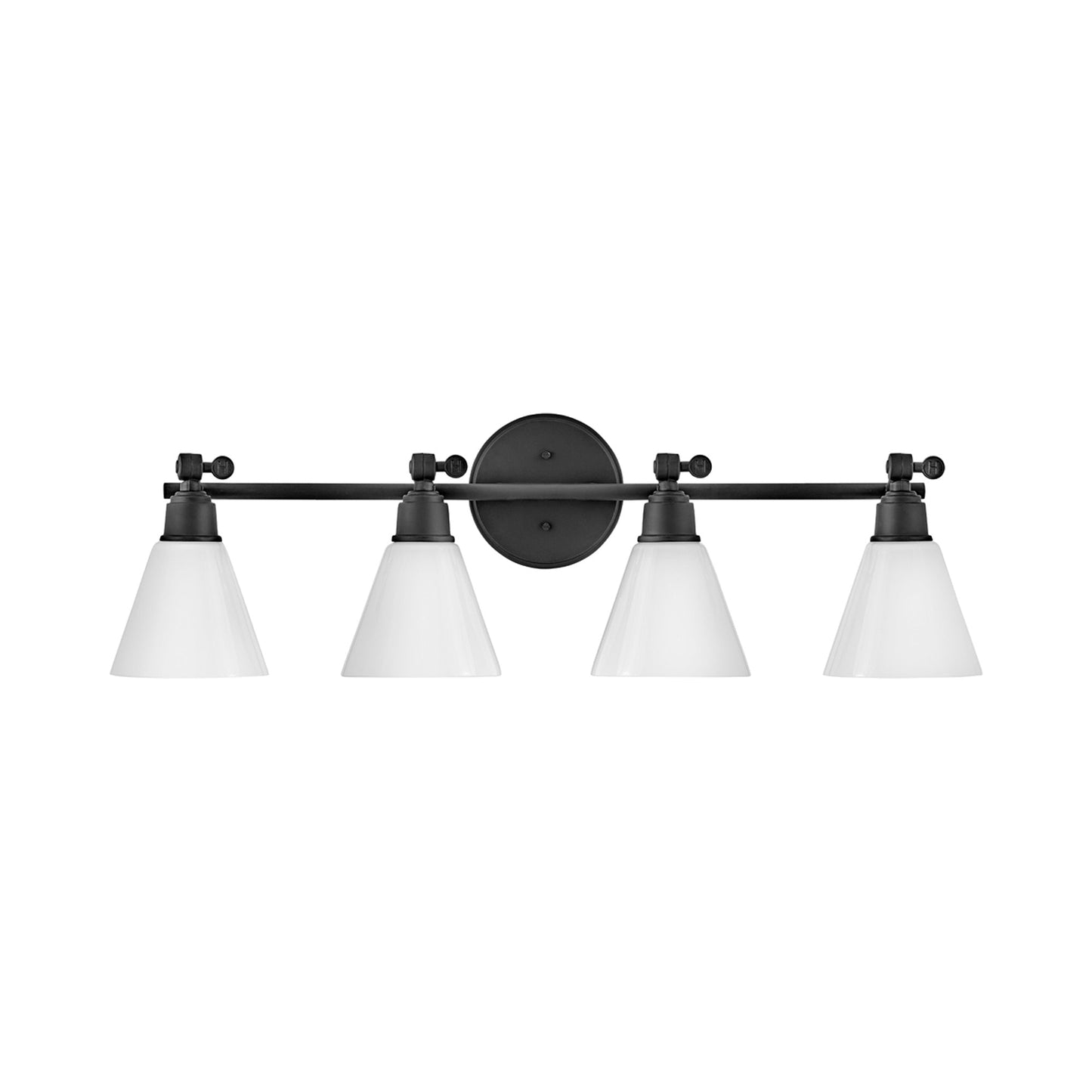 Arti Bath Vanity Light in Black (4-Light).
