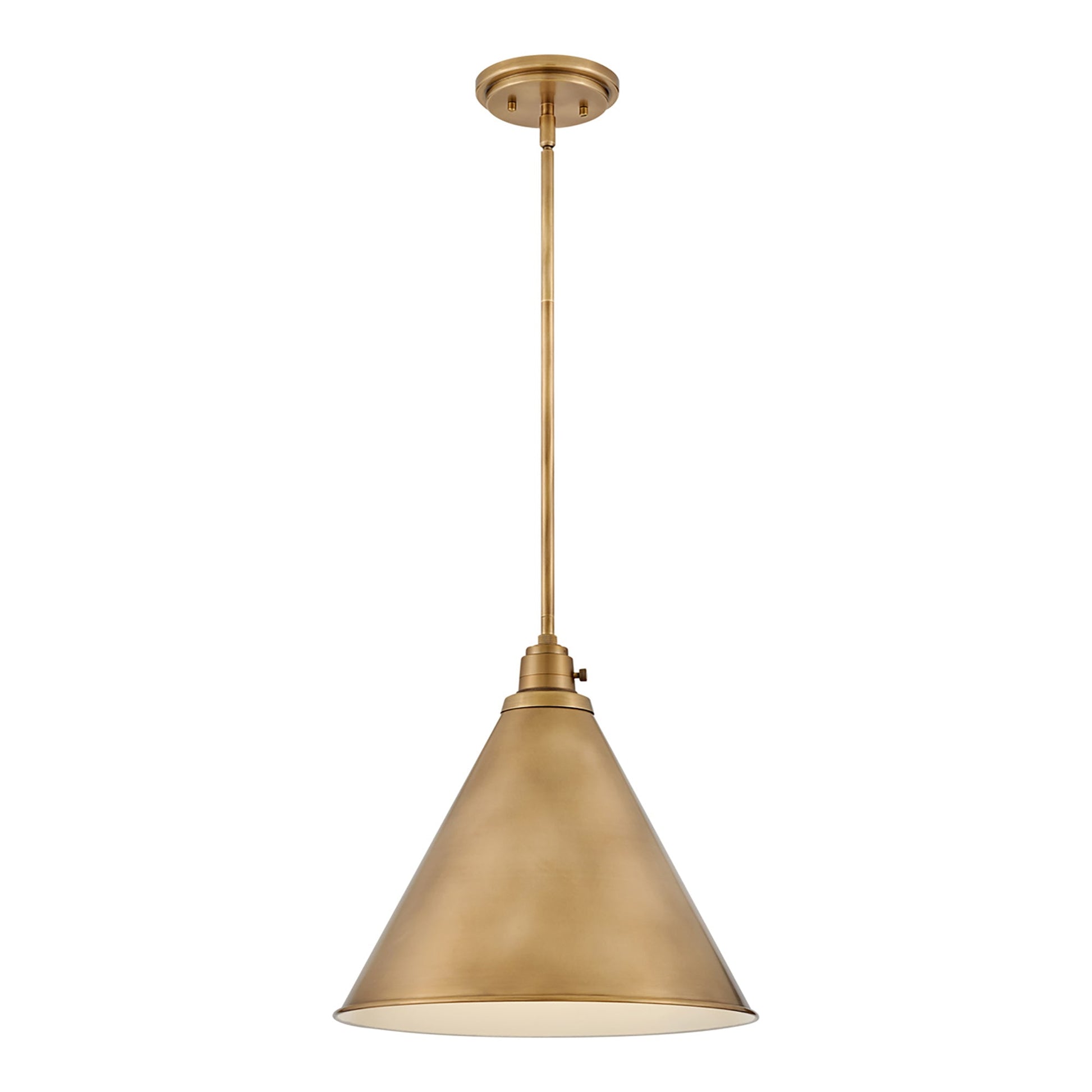 Arti Pendant Light in Heritage Brass (Large).