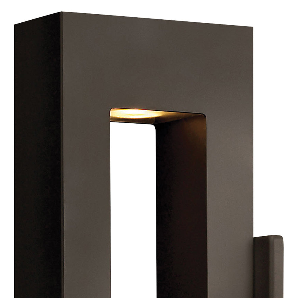 Atlantis Narrow Outdoor Wall Light in Detail.