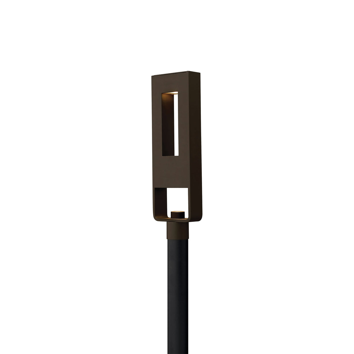 Atlantis Outdoor Post Light in Bronze.