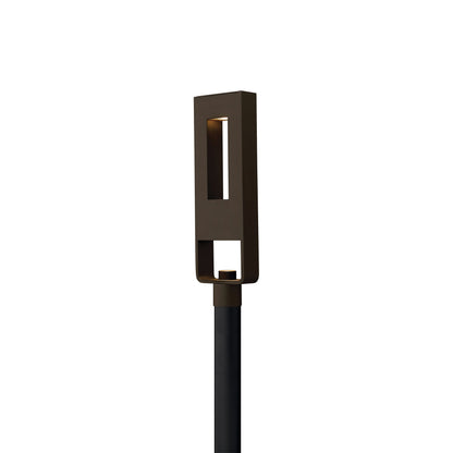 Atlantis Outdoor Post Light in Bronze.