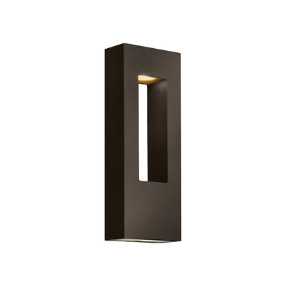 Atlantis Outdoor Wall Light in Bronze (16-Inch).