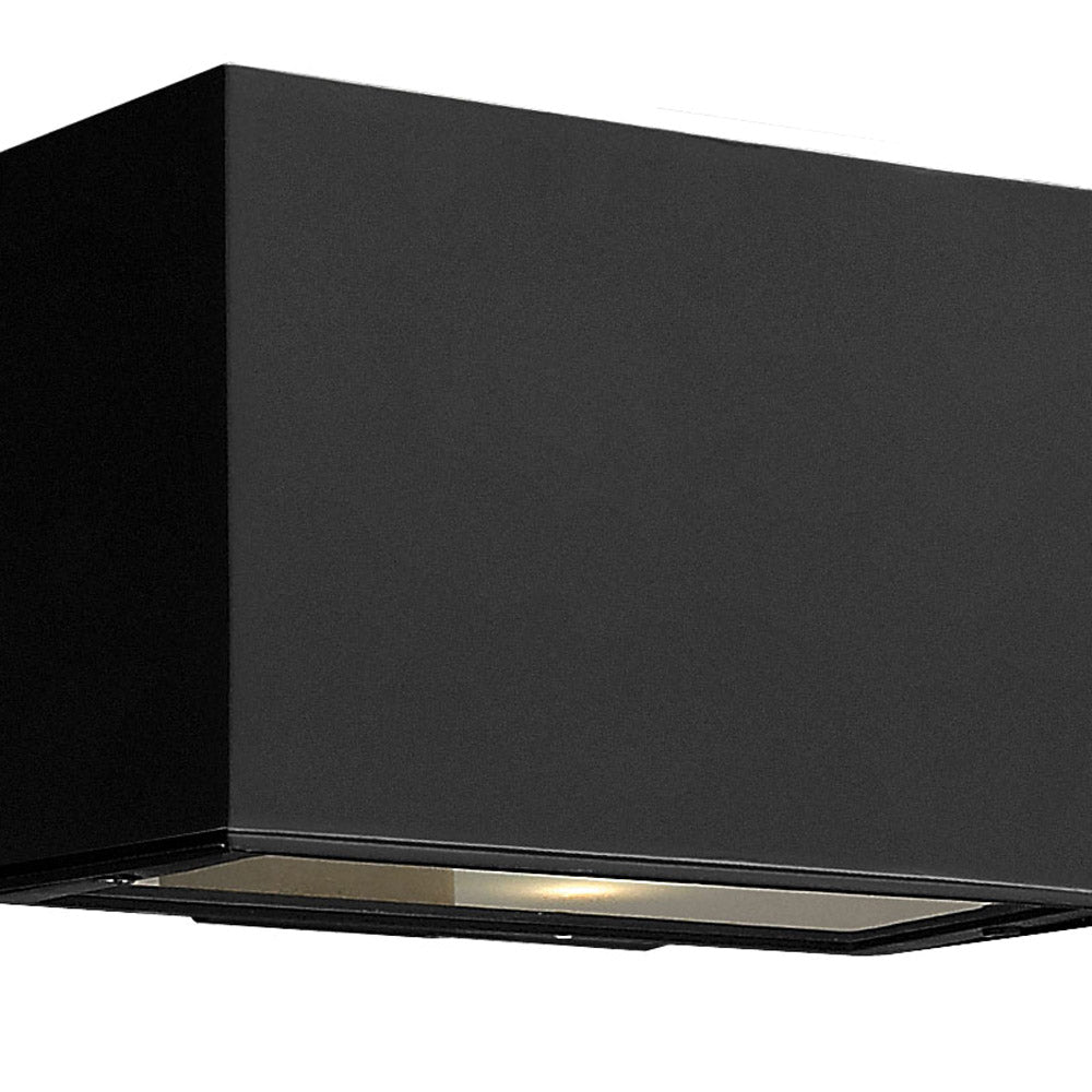 Atlantis Rectangular Outdoor Up / Down Wall Light in Detail.