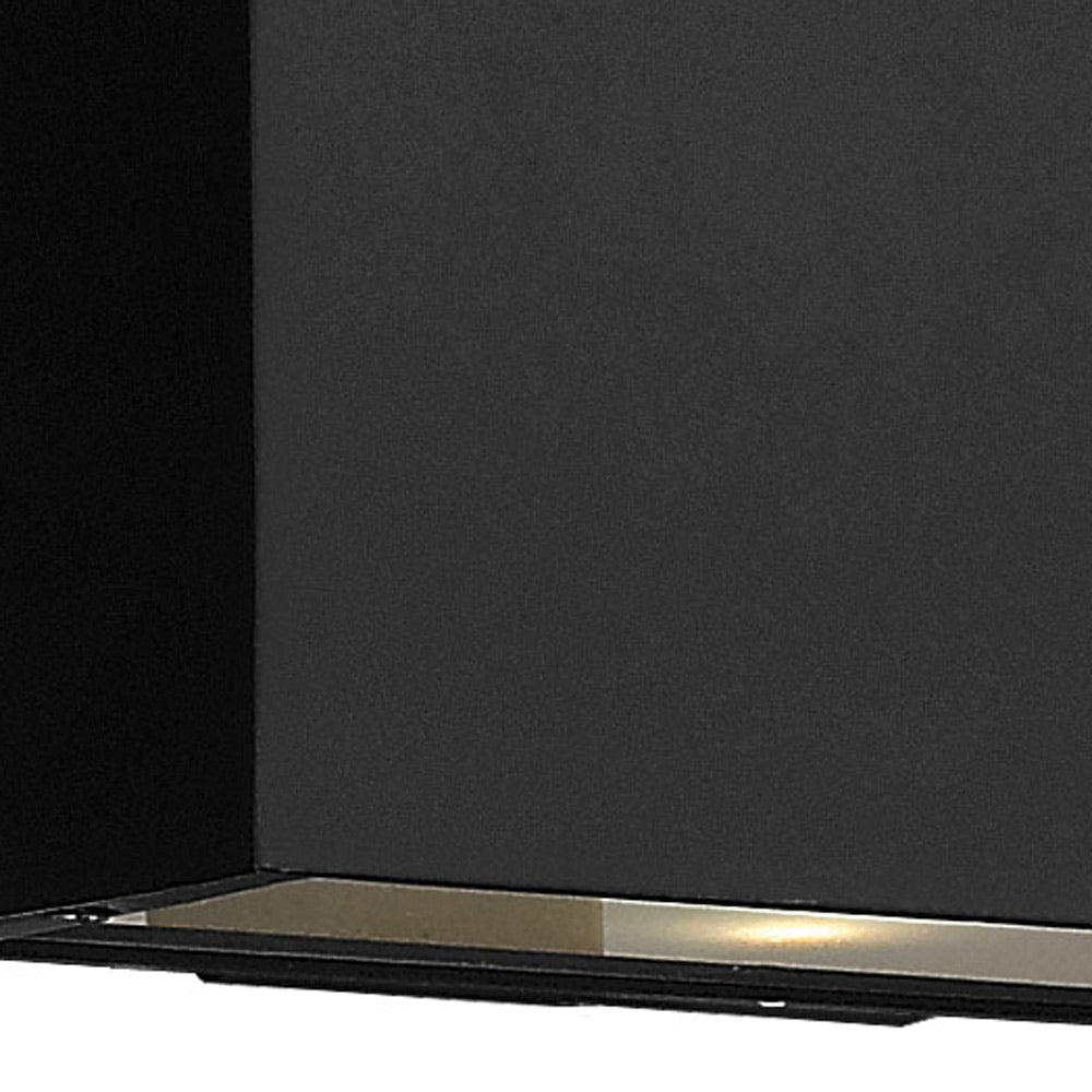 Atlantis Rectangular Outdoor Wall Down Light in Detail.