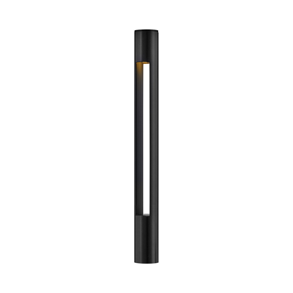 Atlantis Round Bollard in Satin Black (Small).