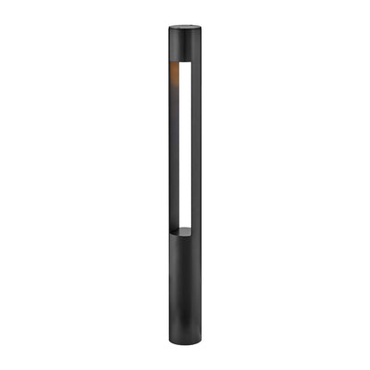 Atlantis Round Bollard in Satin Black (Large).