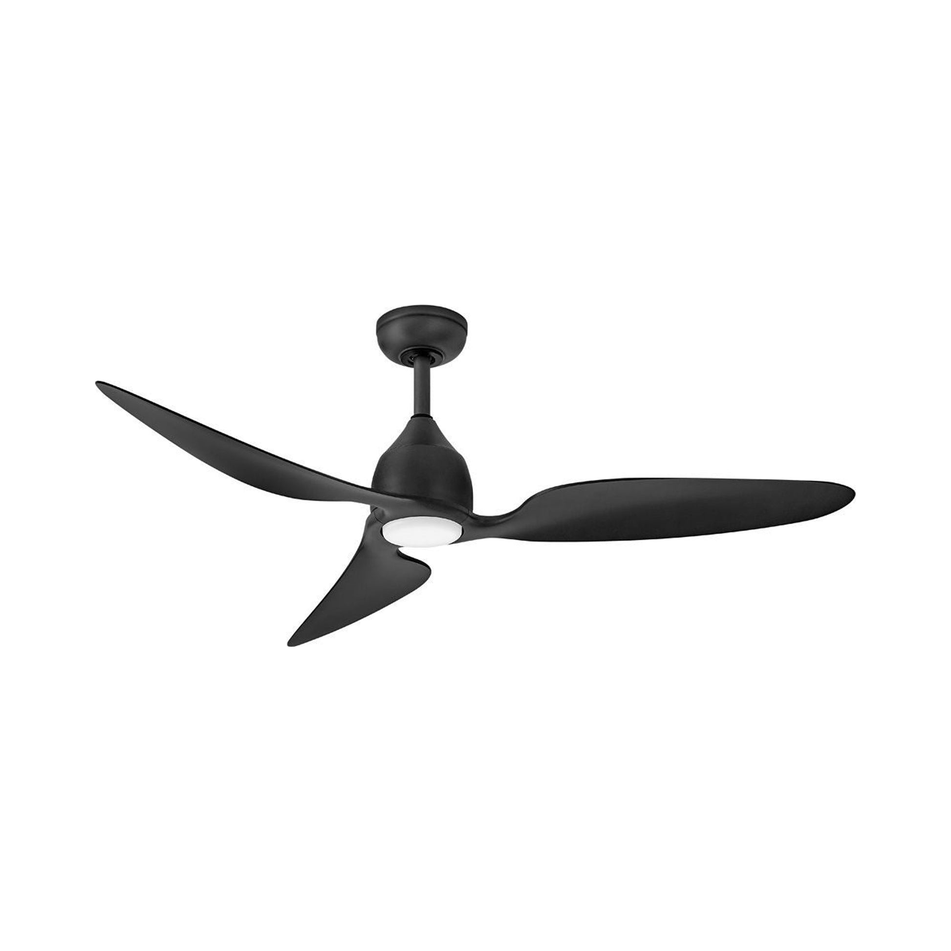Azura LED Ceiling Fan in Matte Black.