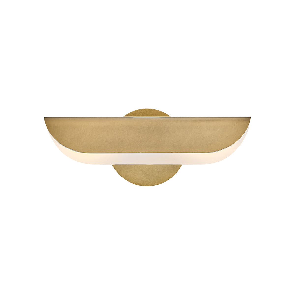 Barrett Wall Light in Heritage Brass (13-Inch).