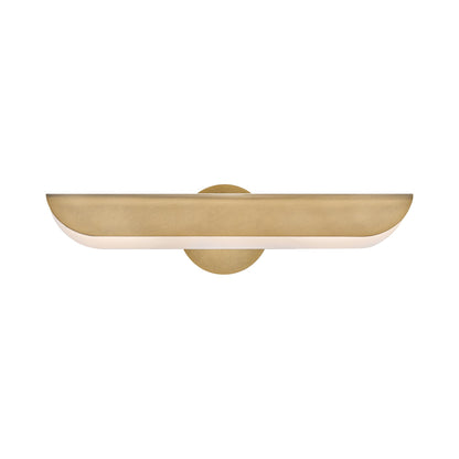 Barrett Wall Light in Heritage Brass (20-Inch).