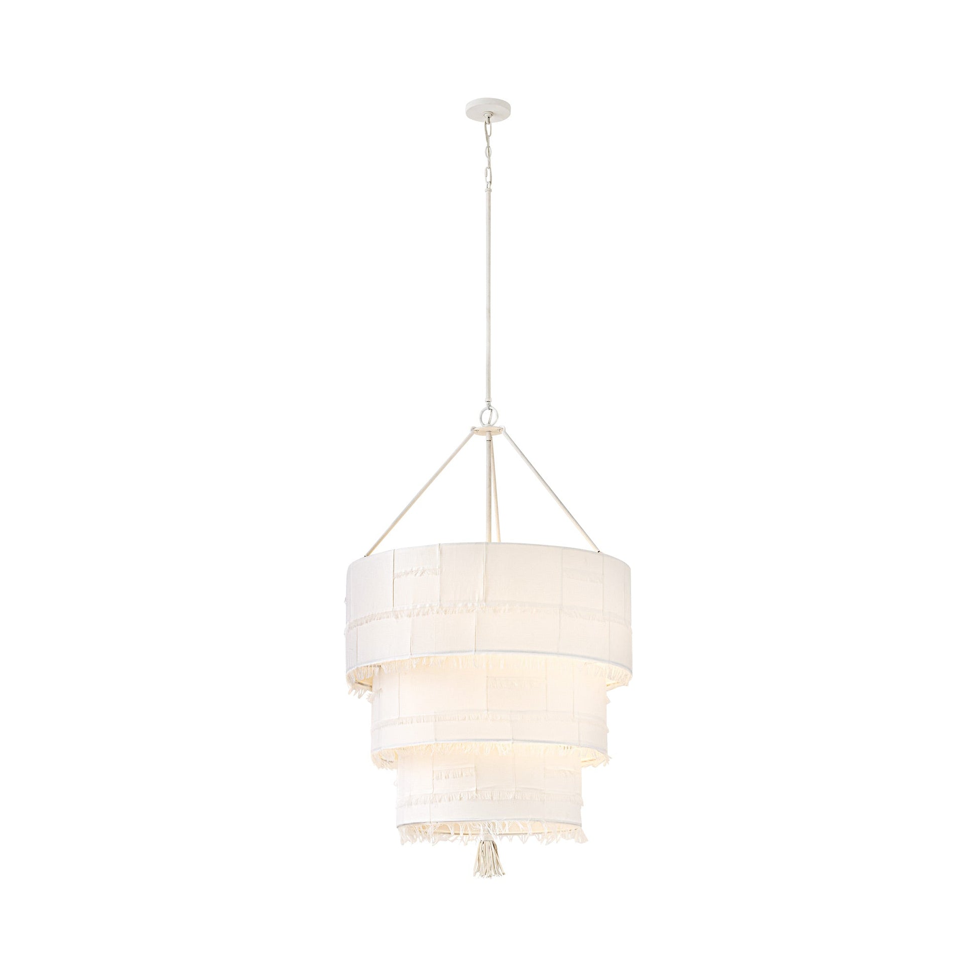 Baya Multi Light Chandelier in Detail.