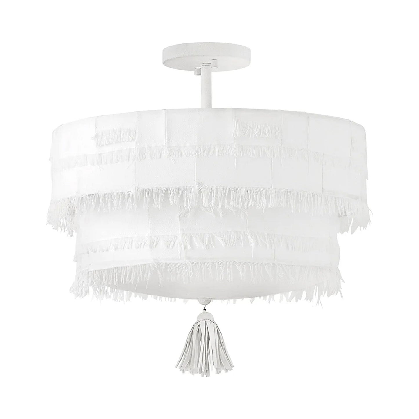 Baya Semi Flush Mount Ceiling Light in Detail.