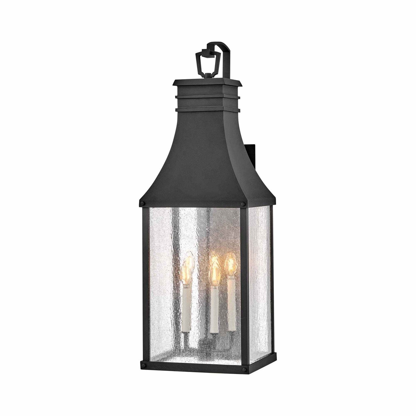 Beacon Hill 17463 Outdoor Wall Light in Museum Black.