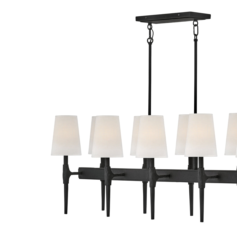 Beaumont Linear Pendant Light in Detail.