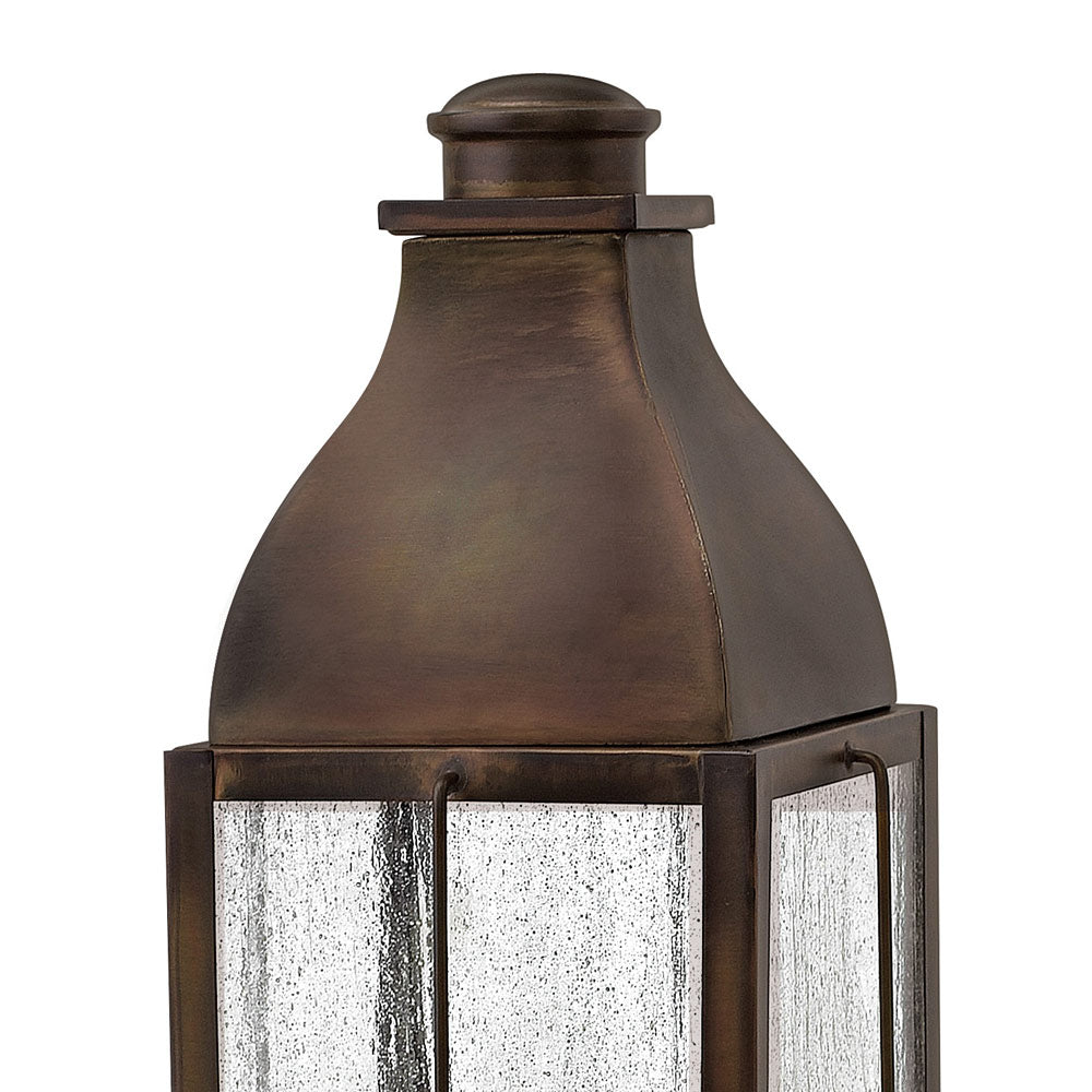 Bingham Outdoor Pier Mount Light in Detail.