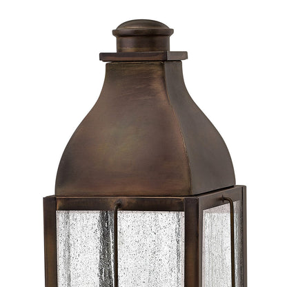 Bingham Outdoor Pier Mount Light in Detail.