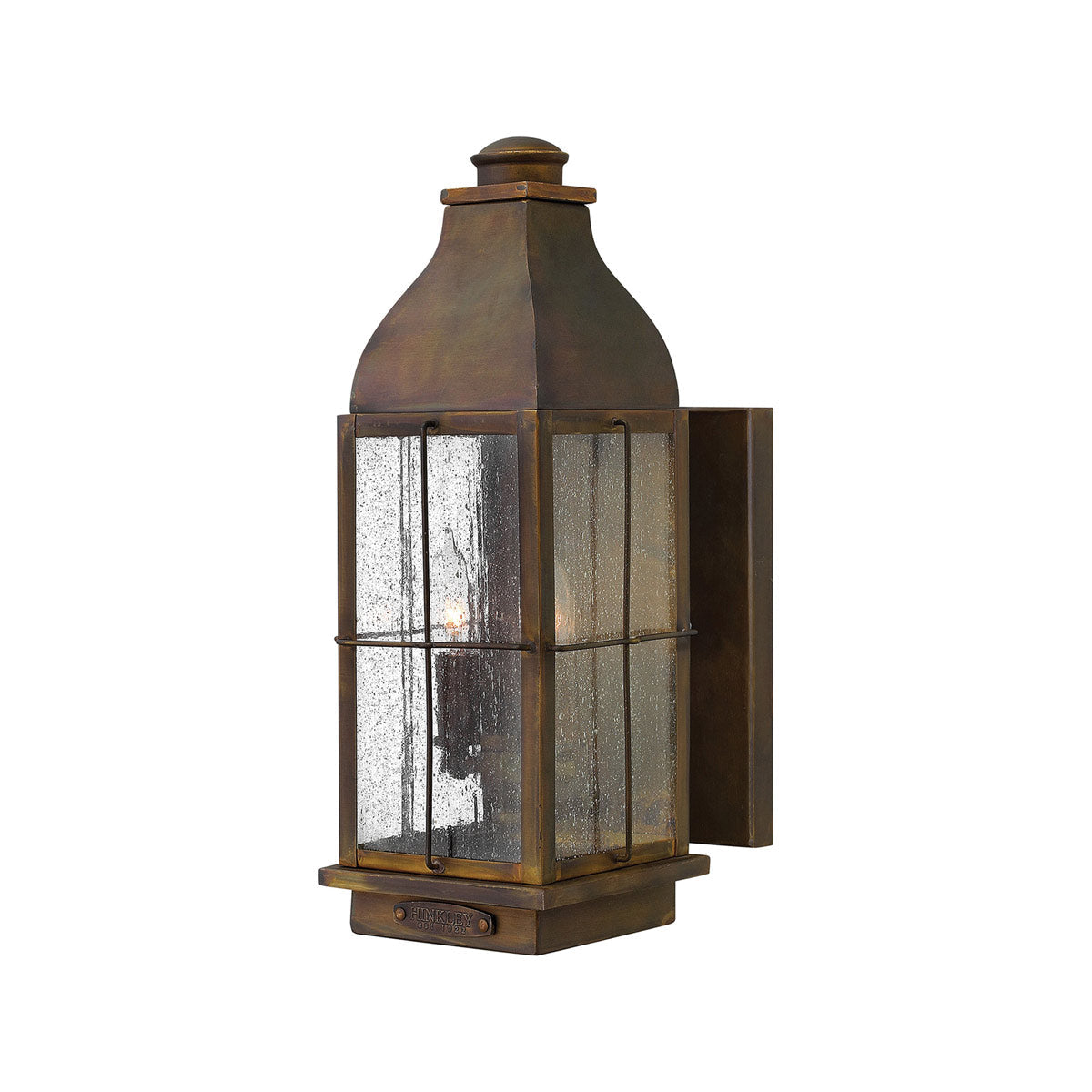 Bingham Outdoor Wall Light in Sienna (16-Inch/Bulb Included).