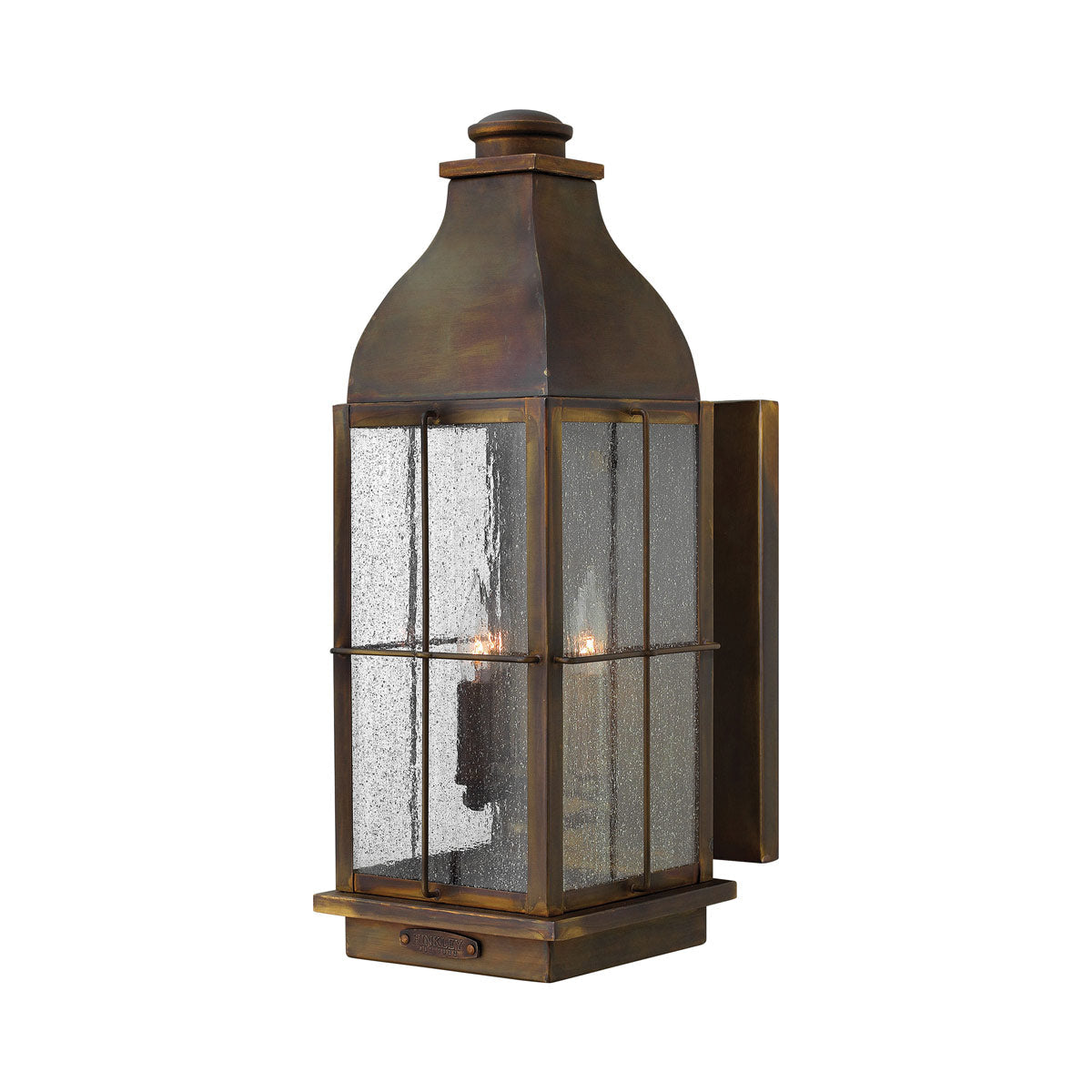 Bingham Outdoor Wall Light in Sienna (21-Inch/Bulb Included).