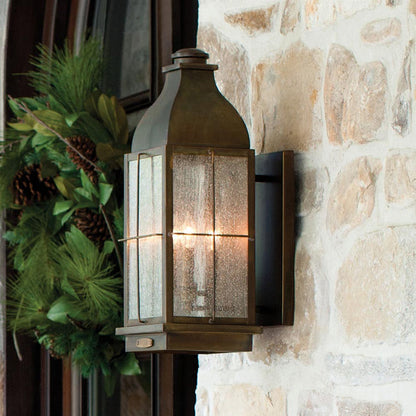 Bingham Outdoor Wall Light in Detail.