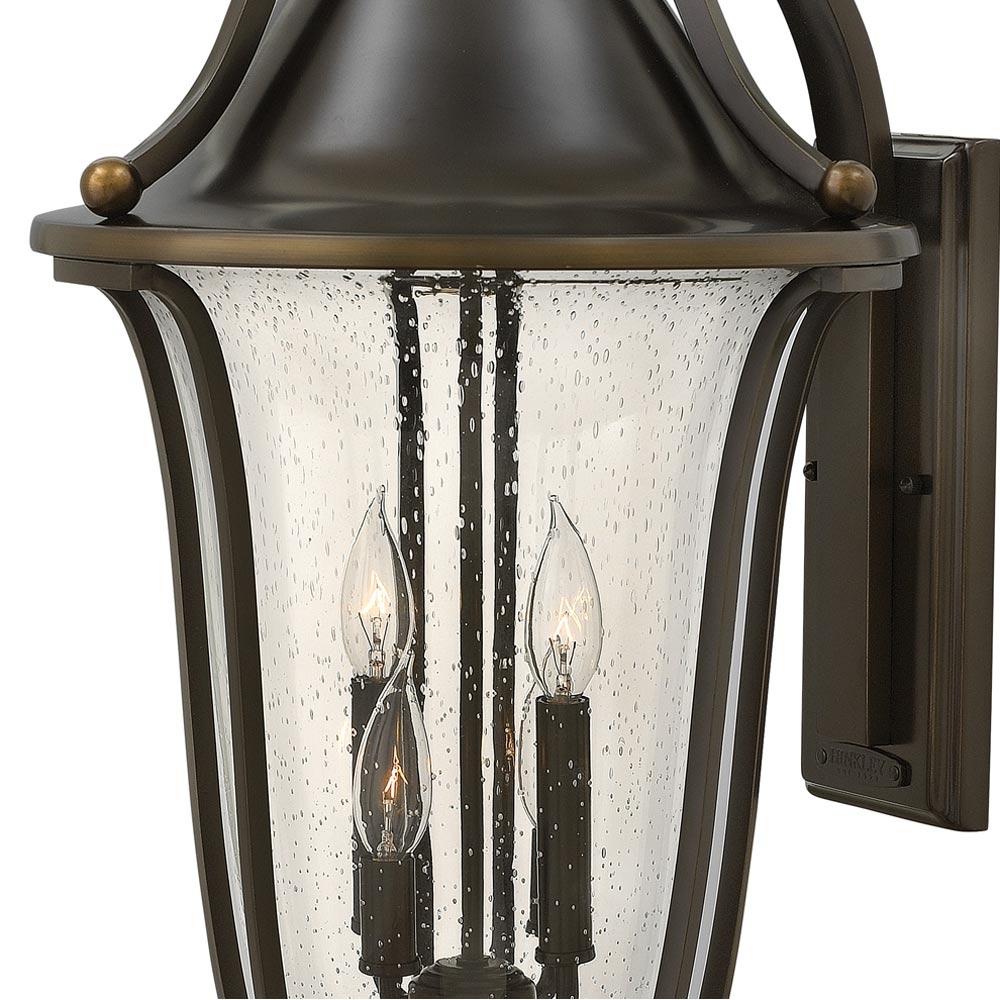 Bolla Outdoor Wall Light in Detail.