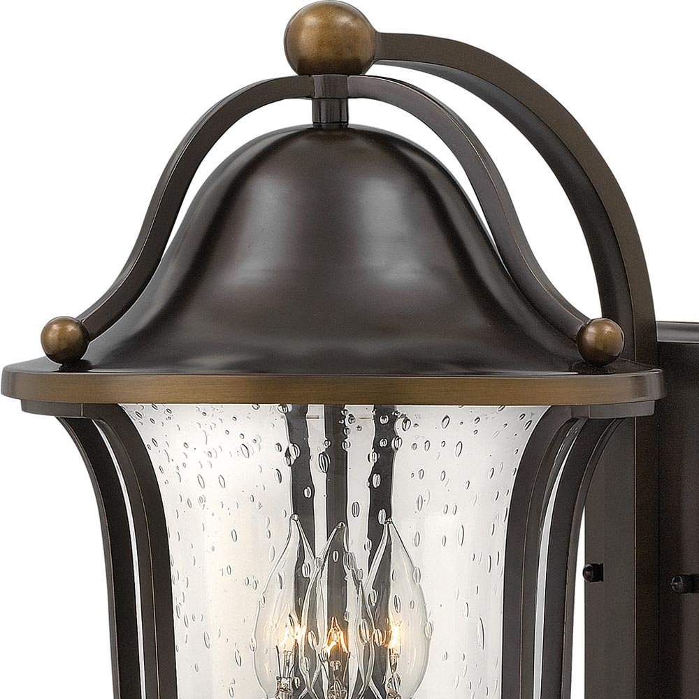 Bolla Outdoor Wall Light in Detail.