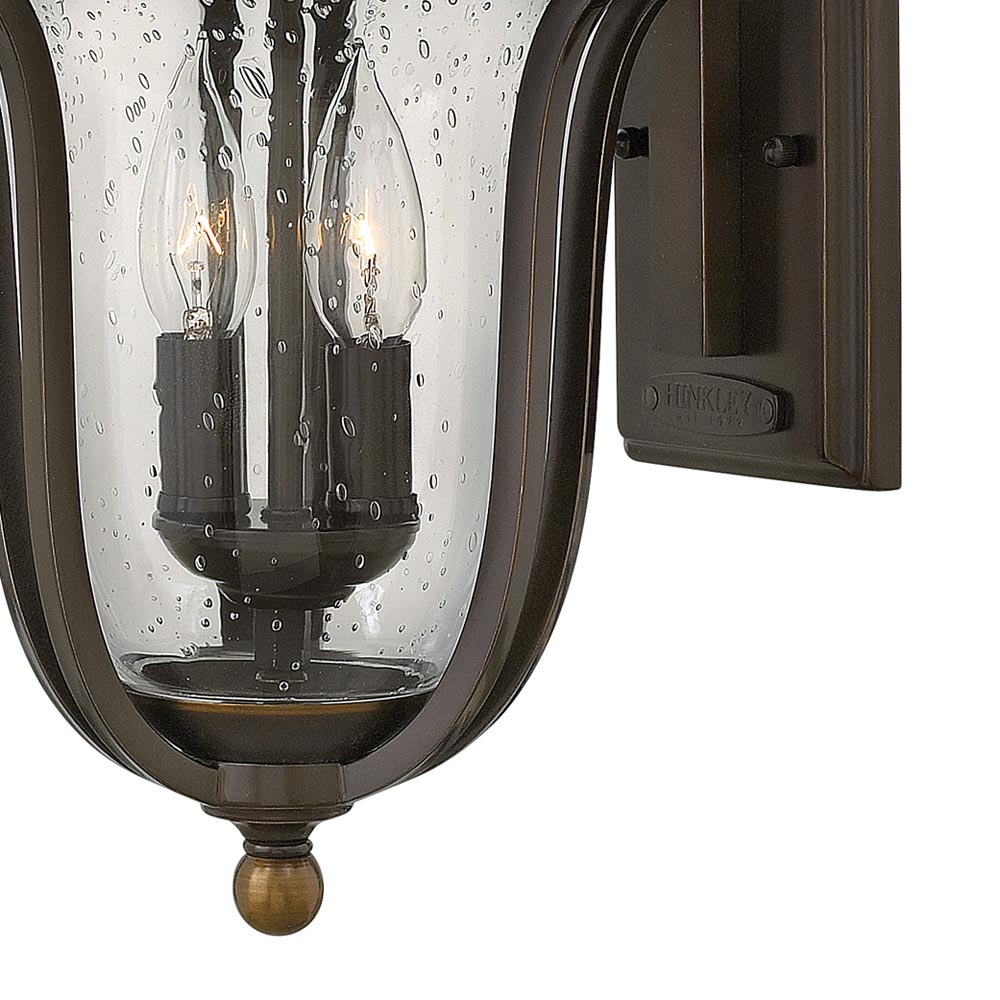Bolla Outdoor Wall Light in Detail.