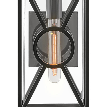 Brixton Outdoor Wall Light in Detail.