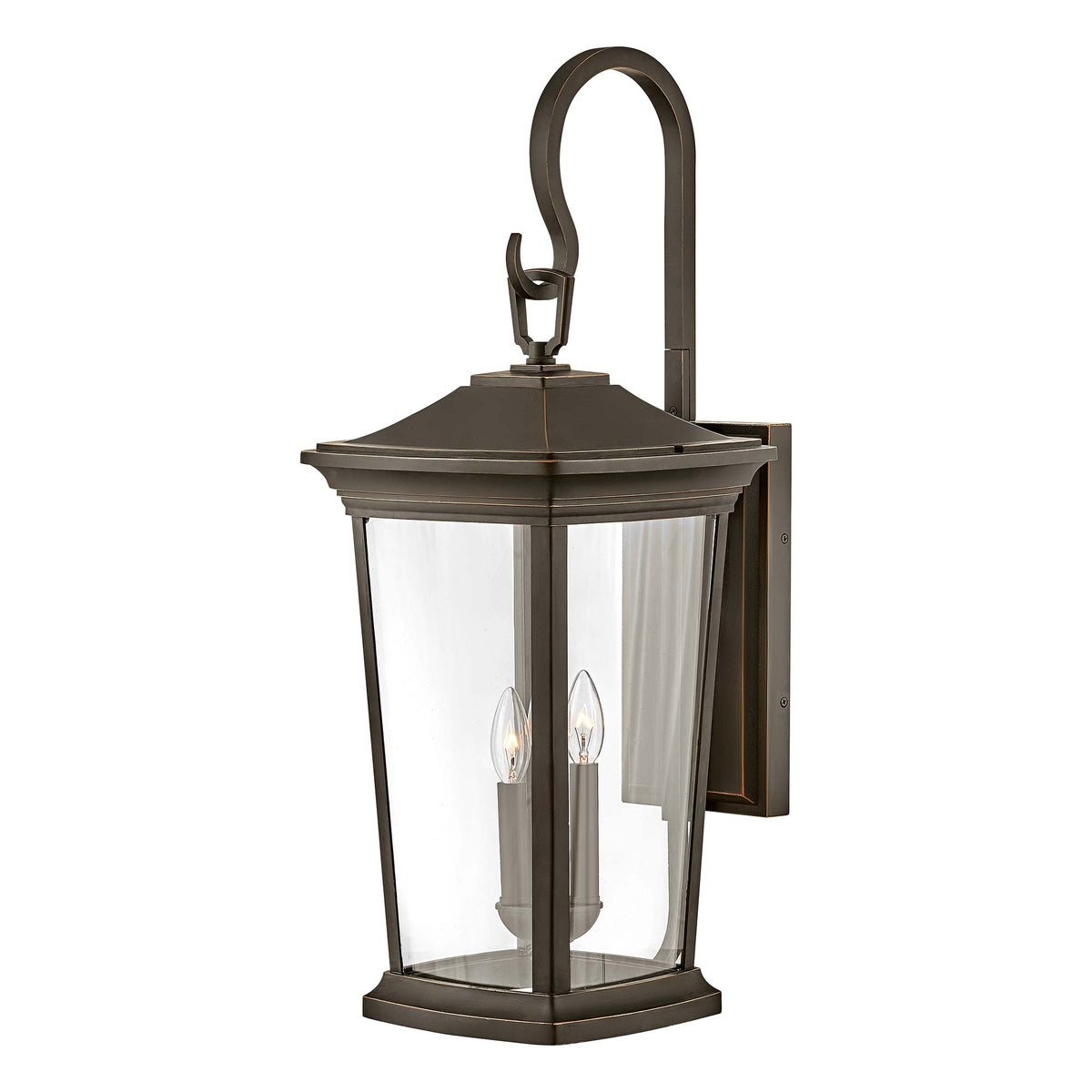 Bromley Outdoor Wall Light in Oil Rubbed Bronze (30-Inch).