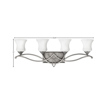 Brooke Bath Vanity Light - line drawing.
