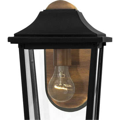 Burton Outdoor Wall Light in Detail.