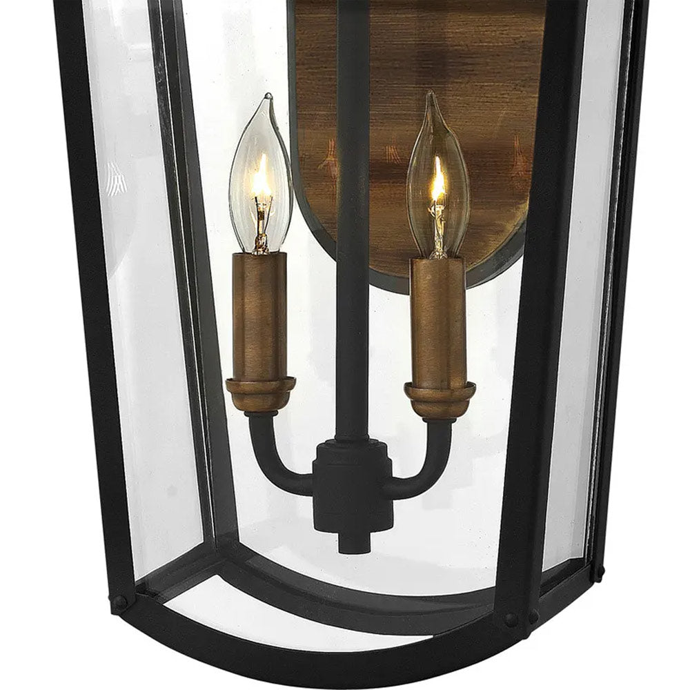 Burton Outdoor Wall Light in Detail.