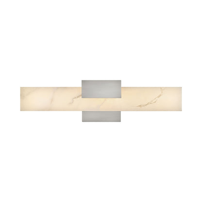 Cadiz LED Bath Vanity Light in Brushed Nickel.