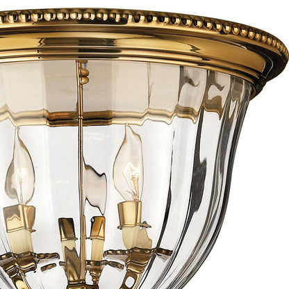 Cambridge Flush Mount Ceiling Light in Detail.