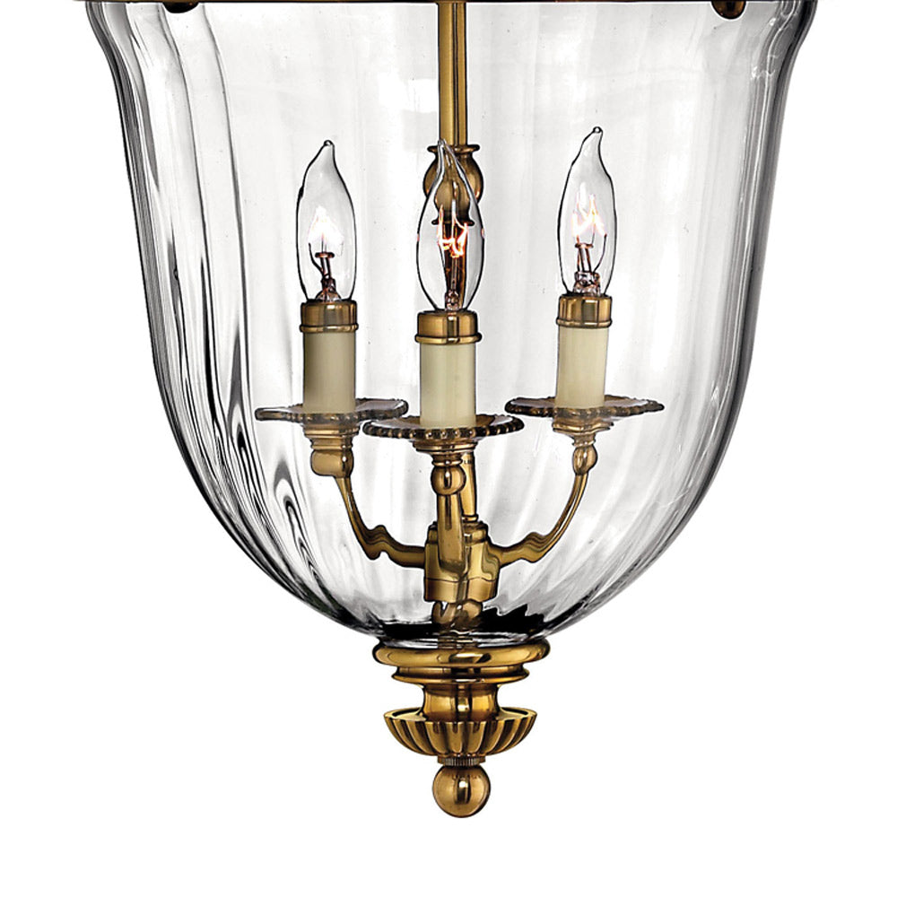 Cambridge Semi Flush Convertible Pendant Light in Detail.